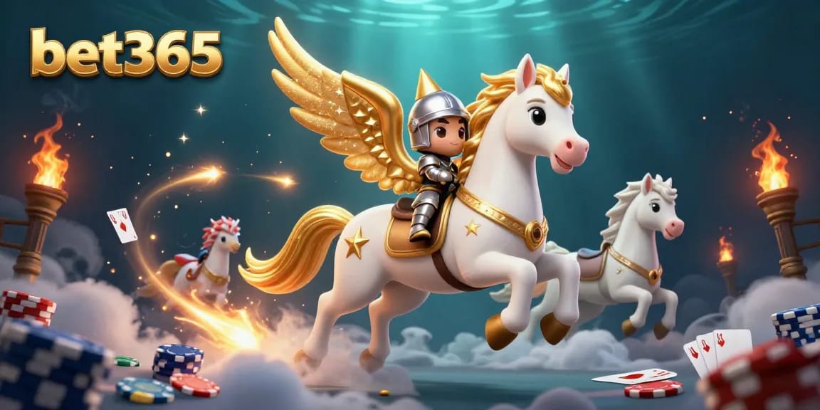 Experience bet365 poker strategies with dynamic royal flush elements and charming characters.