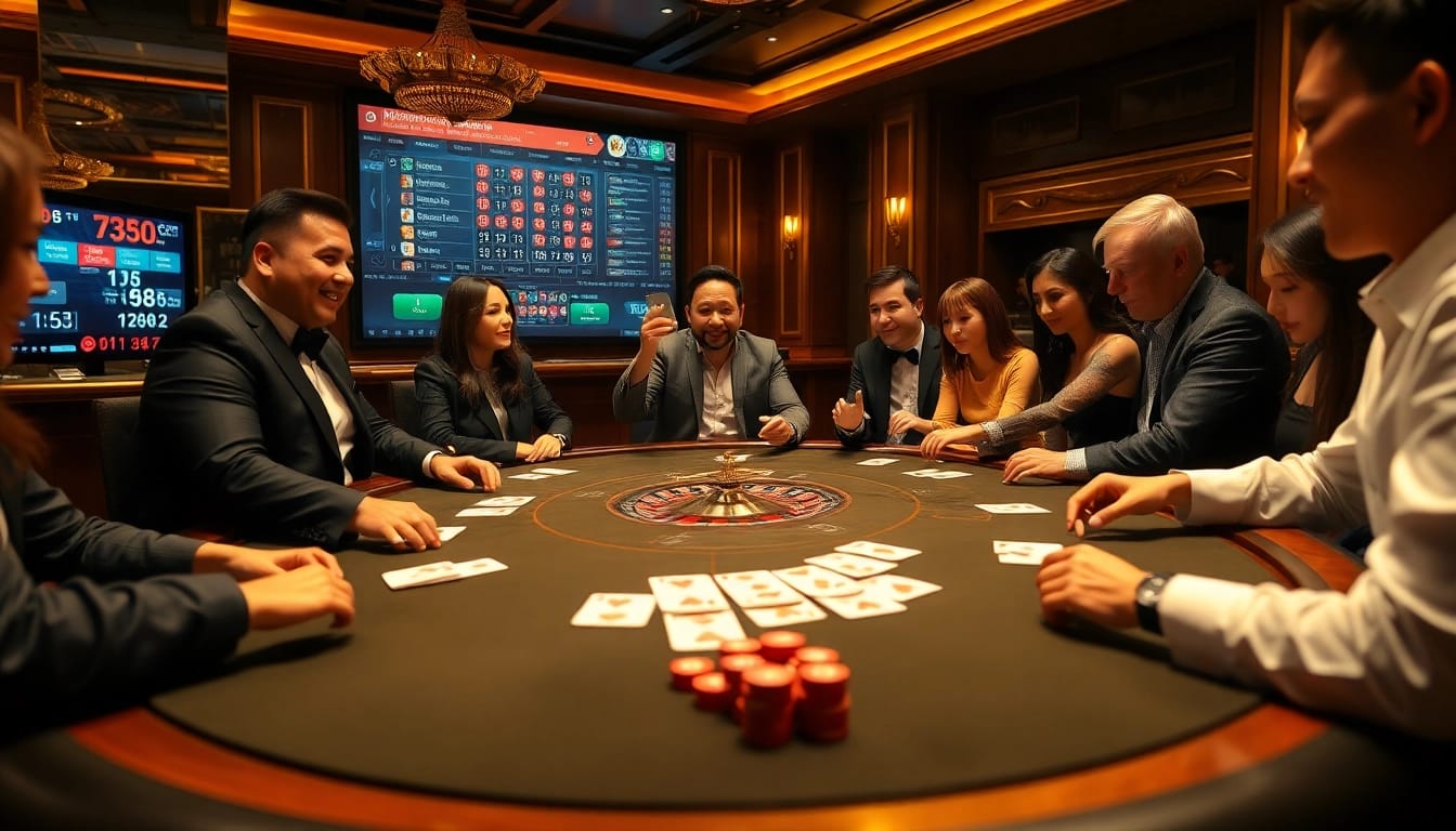 Experience the excitement of gaming on trang chủ uu88 as players engage in captivating casino games.