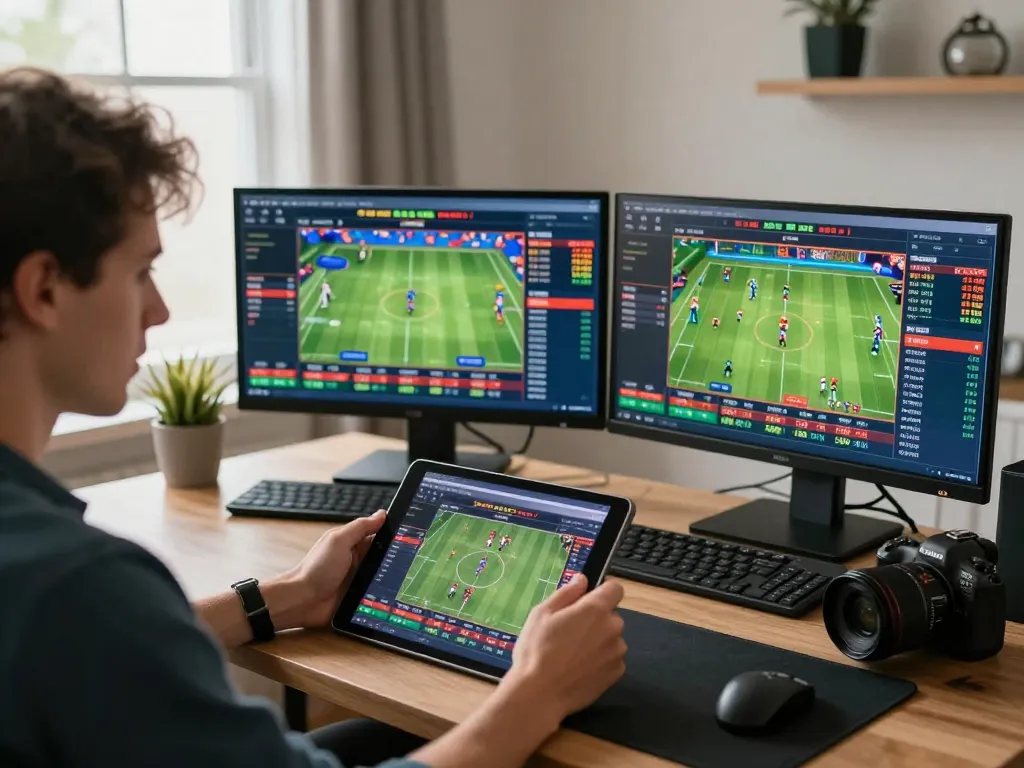 Engaging in live sports betting on Cakhia, showcasing a vibrant online gambling environment.