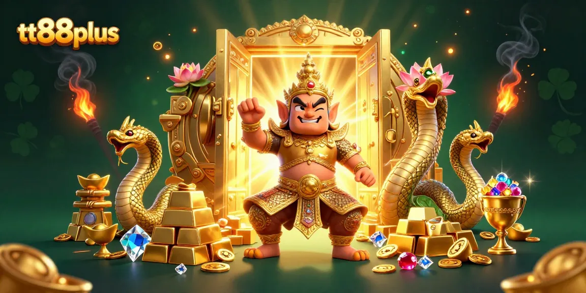 Engage in thrilling gameplay at tt88plus with vibrant treasures, dynamic characters, and captivating casino elements.
