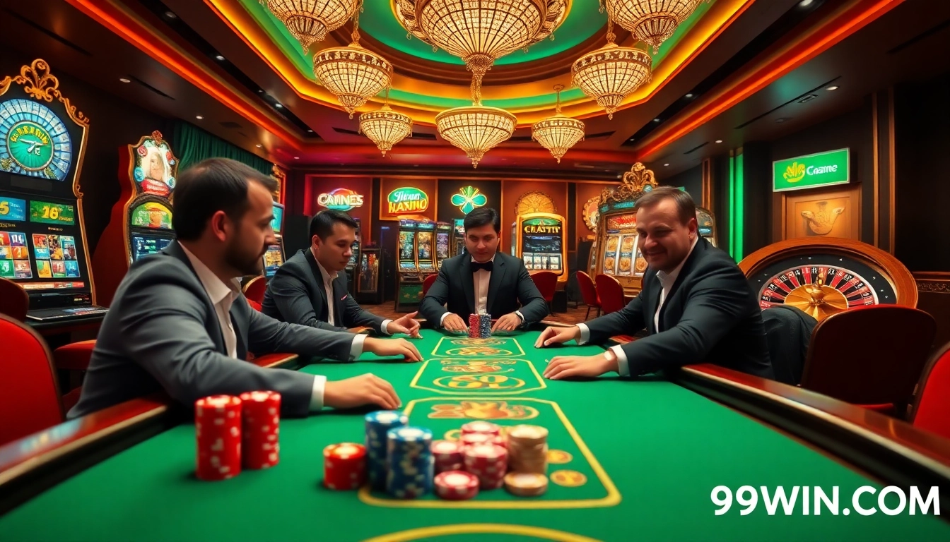 Engage with high-stakes gaming at 99WIN.COM's top-notch casino tables, offering an exciting experience.