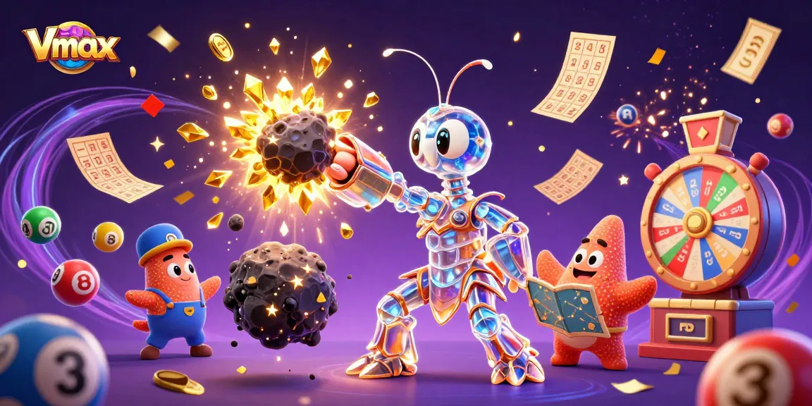 Vmax offers immersive casino experiences with vibrant lottery themes, enhancing gameplay for skilled players.