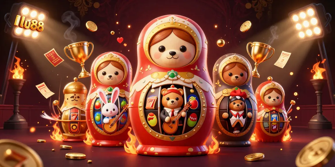 Experience thrilling gaming with lu88's vibrant slot action and charming 3D characters.