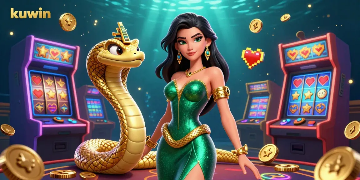 Kuwin brings excitement with vibrant casino scenes featuring games, golden elements, and a captivating atmosphere.