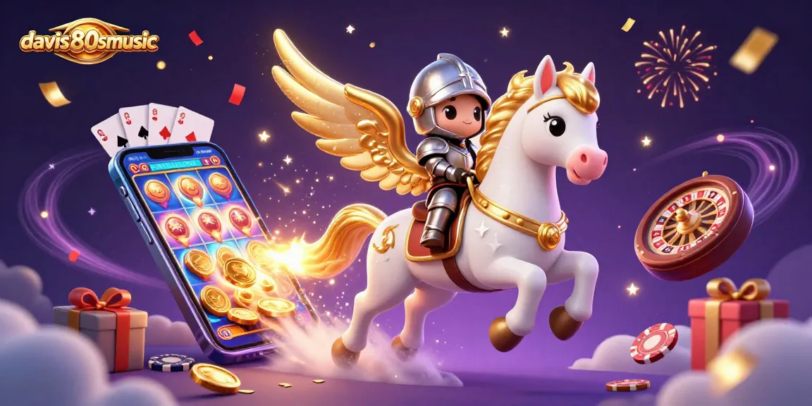 Engage with dynamic davis80smusic casino animations featuring a 3D celestial horse and slot games.