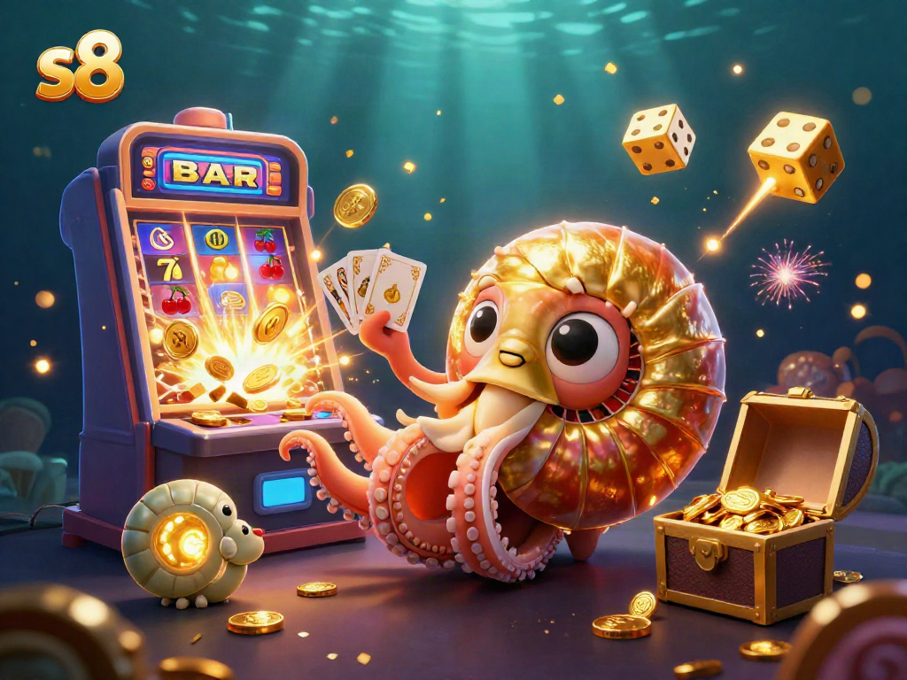Experience thrilling gameplay with s8 as ancient nautilus unveils treasures and jackpots.