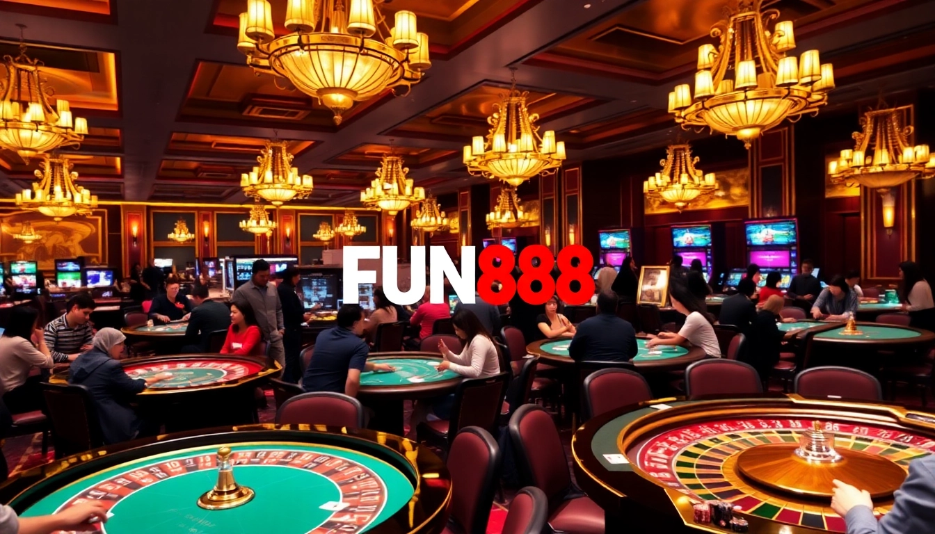 Experience the thrill of FUN88 with engaging casino games and vibrant betting action.