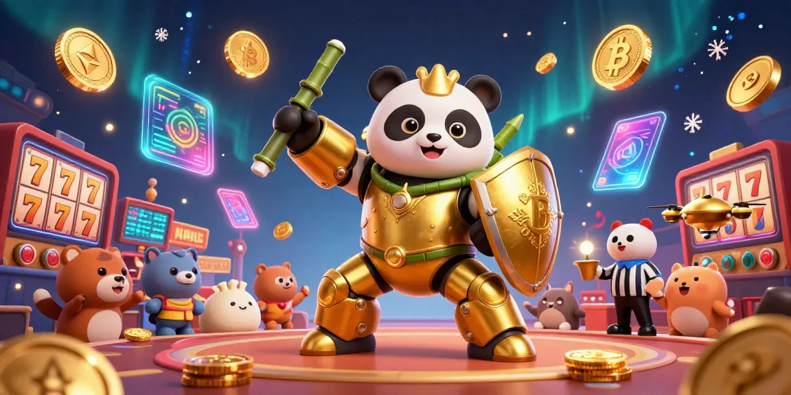 Engage with lx88's thrilling casino adventure featuring a golden panda in action-packed gameplay.