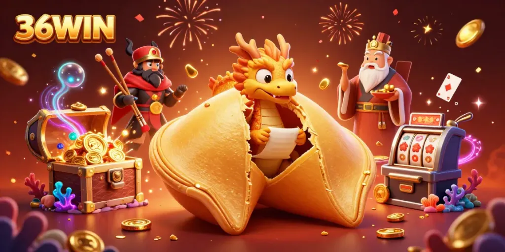 Experience thrilling gameplay at 36WIN with golden treasures and magical elements in vibrant action.