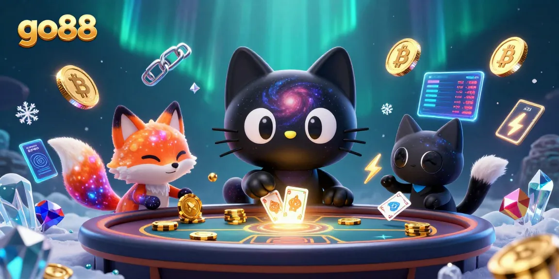 Experience thrilling games at go88, where cosmic cat and nebula fox lead the action in a dynamic casino.