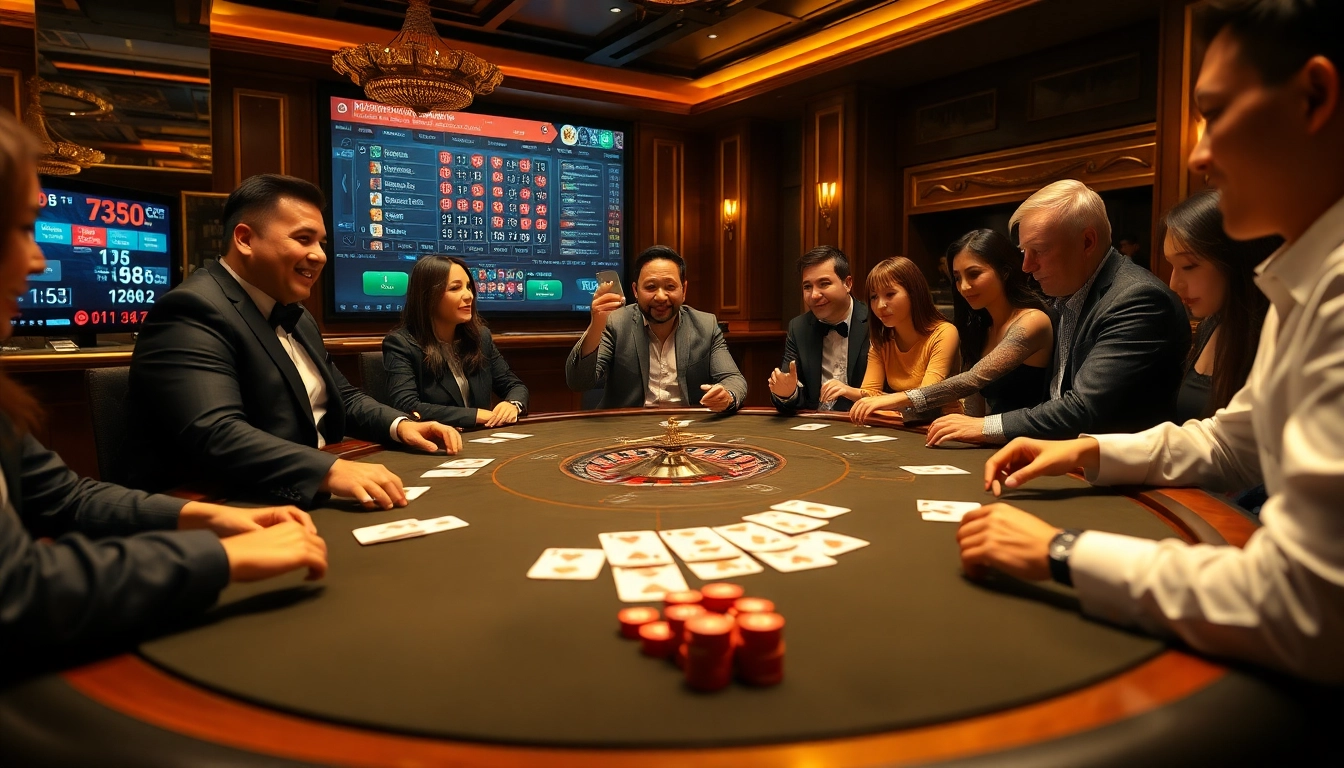 Experience the excitement of gaming on trang chủ uu88 as players engage in captivating casino games.