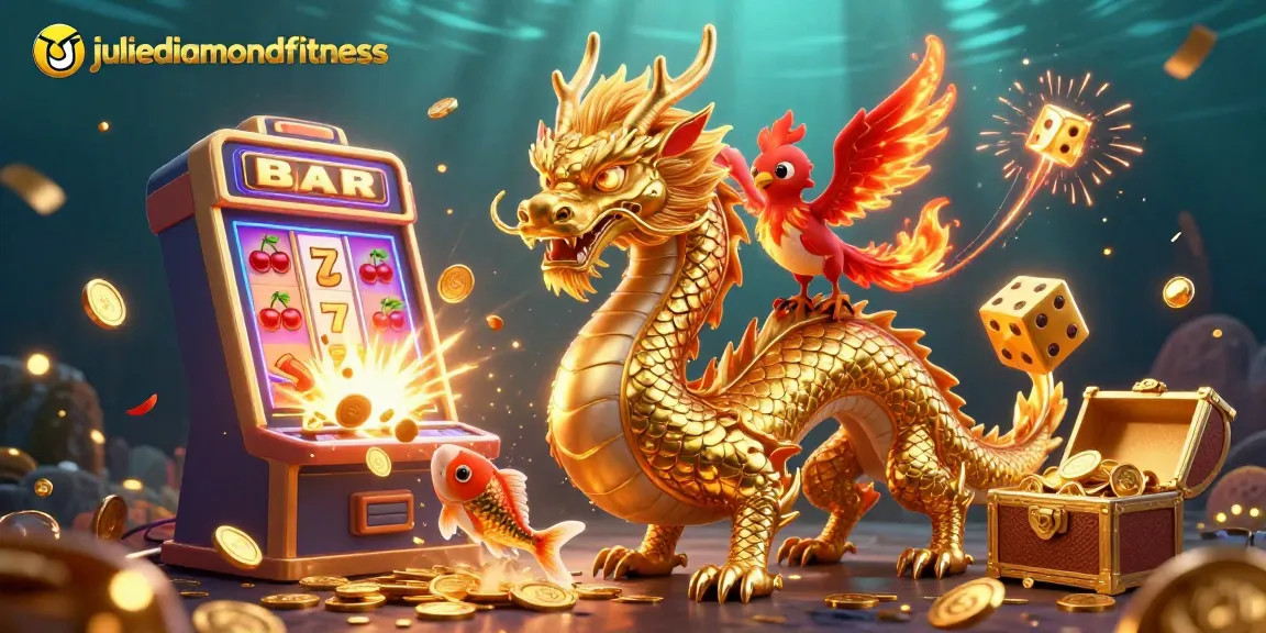 Win big with juliediamondfitness in this thrilling 3D casino scene featuring dynamic slot action.