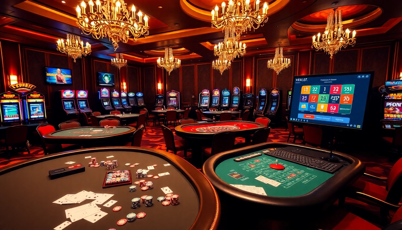 Experience the thrill at Trang chủ 11bet with vibrant casino visuals showcasing games.