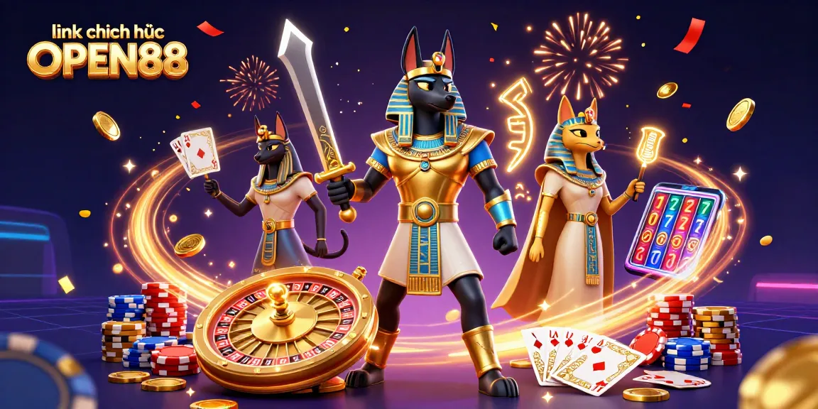 Experience exciting wins with link chính thức OPEN88 in this vibrant casino scene.