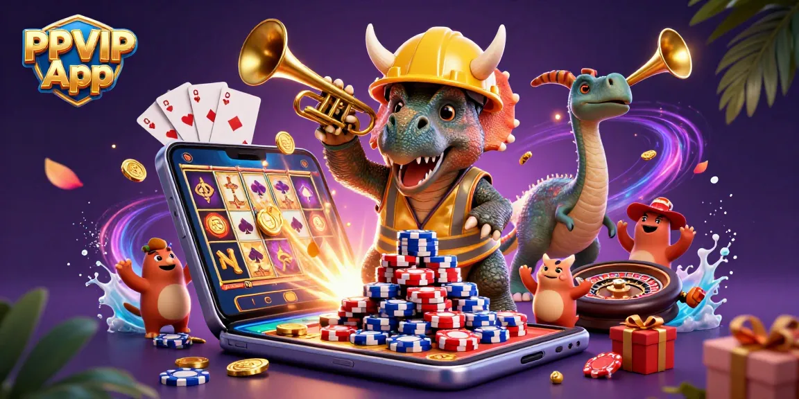 Engage with the PPVIP App and celebrate wins with a vibrant gaming scene!