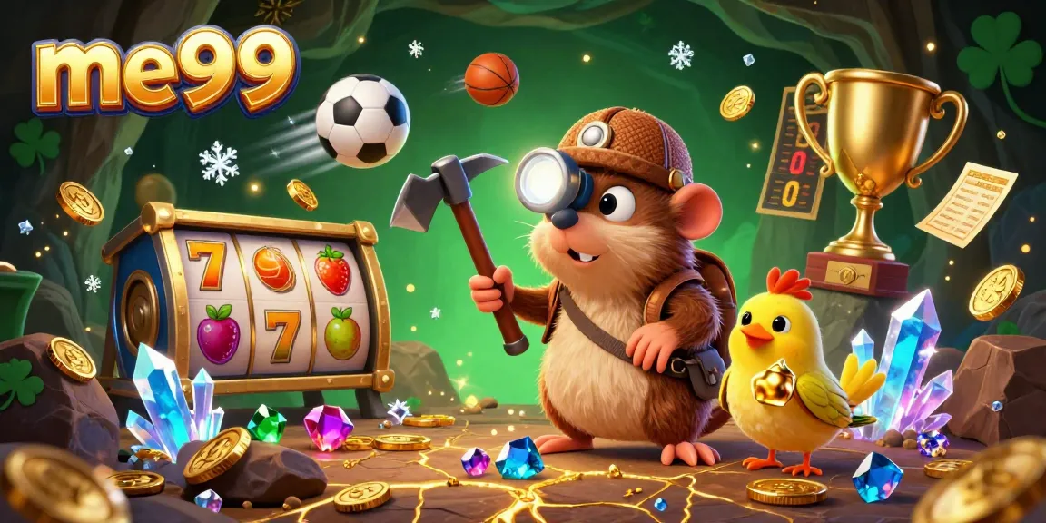 Experience the exciting world of me99 with vibrant slots, gold treasures, and a dynamic gaming environment.