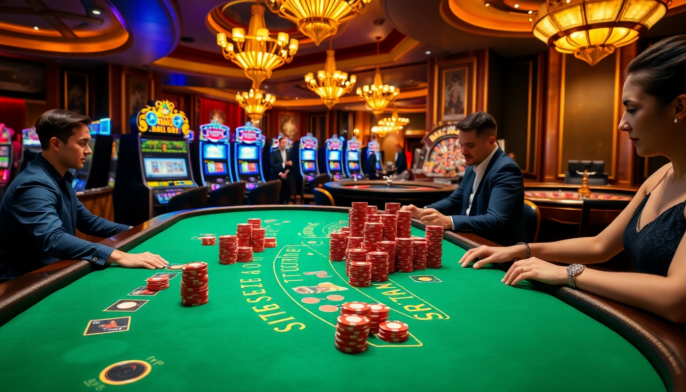 Experience thrilling gameplay at https://rr88.mov/ with stunning casino visuals featuring poker games and roulette.