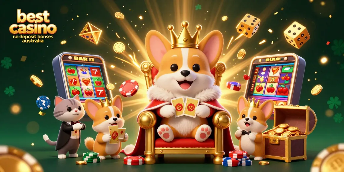 Experience the thrill of best casino no deposit bonuses Australia with playful corgis and dazzling jackpots!